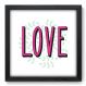 Quadro Decorativo - Love - 054qdop