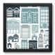 Quadro Decorativo - Houses - 012qdu