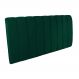 Cabeceira Painel Olivia Casal 140 cm Veludo Verde Esmeralda - D'Rossi