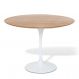 Mesa de Jantar Tulipa Saarinen Redonda 130 cm Tampo Freijó