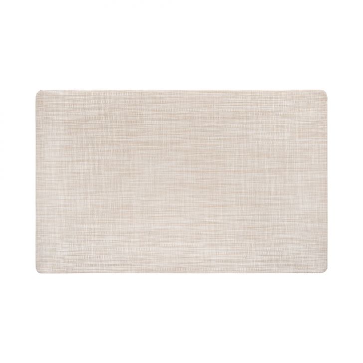 Tapete de Cozinha Sense Trama Bege 50x80 cm