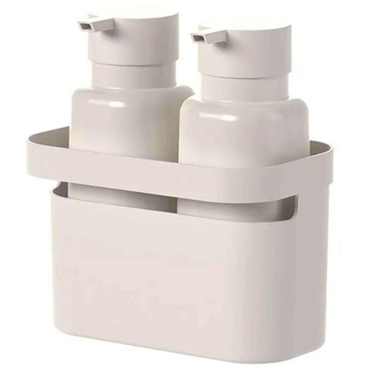 Kit 2 Dispensers 500ml Sabonete Líquido Sabão Organizador pa
