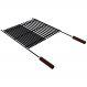 Grelha Tramontina 74x44cm Churrasco Black Grelhados Aço Carbono Nitrocarbonetado Durprotec