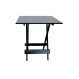Mesa Dobrável 70cmx70cm Preta