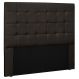 Cabeceira Estofada Cama Box Casal Verona 140cm Corano Marrom - Desk Design
