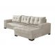 Image of Sofá 5 Lugares Dijon com Chaise Direito Direito Suede Areia IM730UP32QDRMOB
