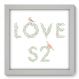 Quadro Decorativo - Love - 022qdob