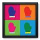 Quadro Decorativo - Pop-Art Luvas - 044qdc