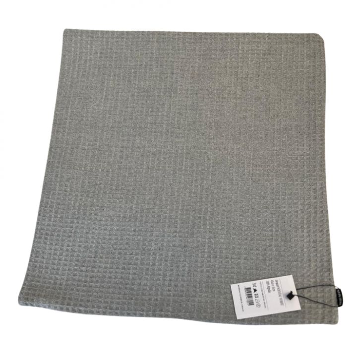 Almofada Jacquard Nouveau Waffle 45x45 Cinza