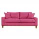 Sofa Living Istambul 3 lugares Revestimento Courino Sintetico