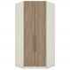 Canto Closet Modulado 2 Portas 241x110 cm Seletto Areia Jequitiba Henn