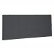 Cabeceira Painel Casal 1,40m Verona Suede Cinza - Pallazio