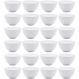 Conjunto 24 Bowls de Melamina Brancas para Restaurantes Refe