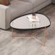 Mesa Centro Sala Veneza Preto Bronze