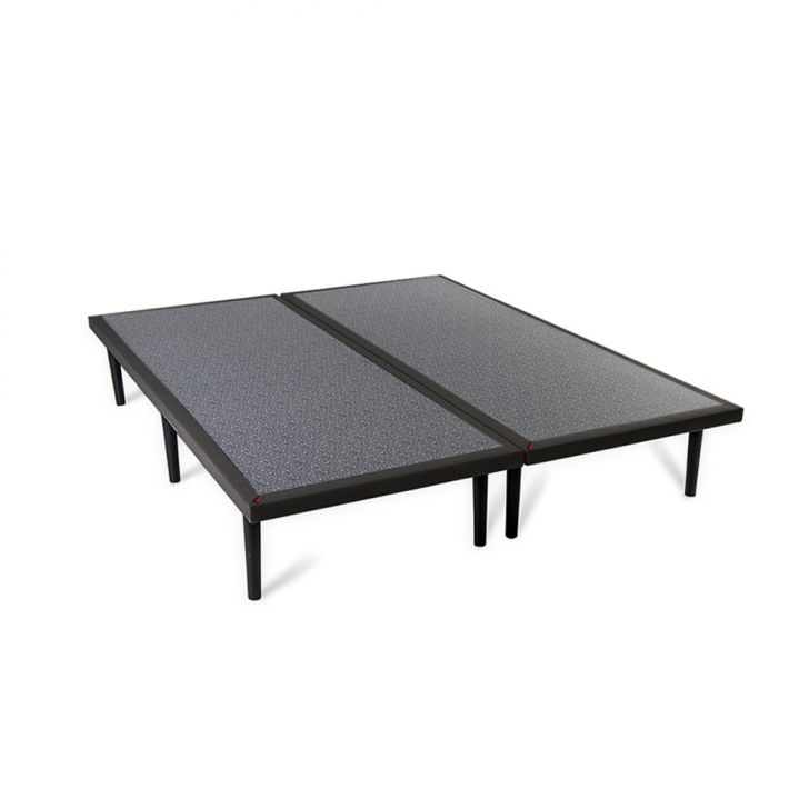 Base Para Cama Box King Float Mescla Chumbo