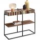 Aparador Decorativo Espelhado Industrial D01 Design Demolição - Lyam Decor