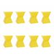 Conjunto com 8 Bancos | Banquetas Nitro Amarelo