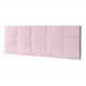 Cabeceira Painel Queen 1,60m Roma Suede Rosa Bebê - Pallazio
