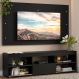 Rack com Painel para TV até 65 Polegadas Preto Madesa