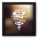 Quadro Decorativo - Frase - 189qdrp