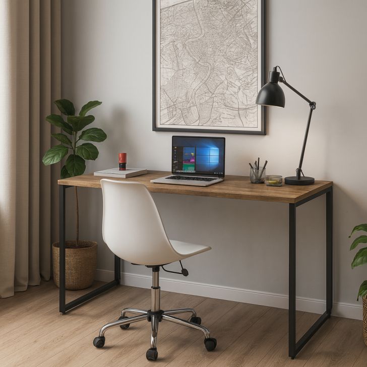 Mesa de Escritório Nikki I Carvalho 150 cm