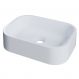Cuba Pia Para Banheiro Retangular 38cm Dalila C08 Branco - Mpozenato