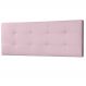 Cabeceira Painel Queen 1,60m Berlim Suede Rosa Bebê - Pallazio