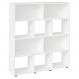 Estante Livreiro 10 Nichos 109X91 cm Branco ARLY