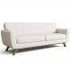 Sofá 3 Lugares Sala de Estar Miami 230 cm D02 Linho Cru A-430 - Lyam Decor
