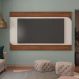 Painel com Suporte para TV até 86 Polegadas 220cm Multimóveis CR45315 Cedro/Off White