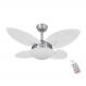 Ventilador Volare Mini P Palmae Branco 220V Controle Remoto