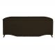 Calçadeira Recamier Baú Solteiro 90cm Greta Suede Marrom - DS Estofados