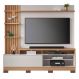Painel Home Theater 4 Prateleiras Spot LED c/ Pés 65