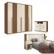 Jogo de Quarto Completo Berlim Jatoba Areia