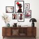 Kit 6 Quadros Arte Oriental Japonesa - com vidro