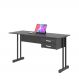 Mesa de Computador Bloc 1200 Ale Preto Onix