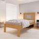 Cama Solteiro Sophia Naturalle E Off White Com Colchão