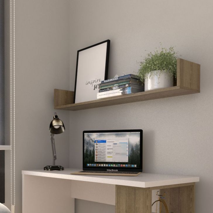 Prateleira KitCubos Carvalho Mel 110 cm