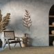 Quadro Escultura Parede Ramo 150x67 Marrom