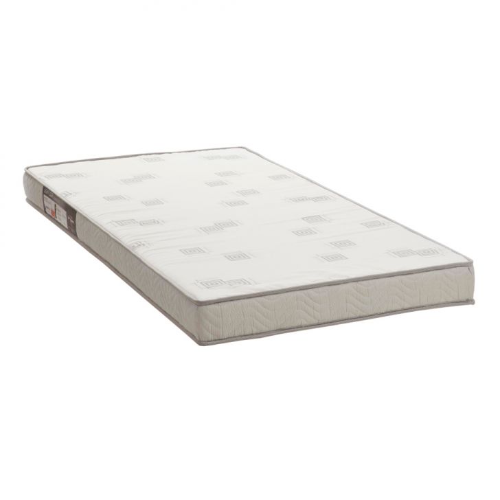 Colchão Light Solteiro Espuma D23 (88x188x12) Cinza