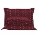 Cobre Leito King Heitor Bordado Hipercal 400 Fios 3 Peças - Vermelho Marsala
