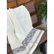 TOALHA DE ROSTO JACQUARD PREMIUM FJ5276 - CREME