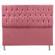 Cabeceira Queen 1,60m Madrid Suede Rosa - Pallazio