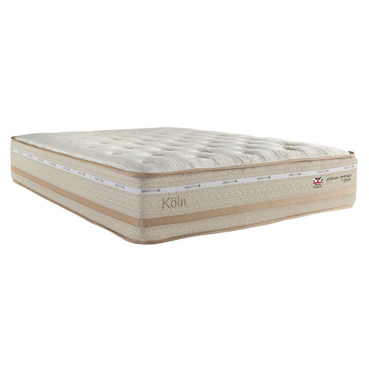 Colchão Casal Koln Mola Maxspring (33x138x188) Creme E Branco