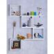 Kit Com 4 Nichos E 3 Prateleiras - Linha Crie Facil
