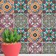 Adesivos de Azulejos Ladrilhos Hidráulicos Modelo 06-20x20cm