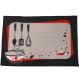 Tapete de Cozinha Colori Antiderrapante 40x60cm Utensílios