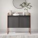 Buffet Industrial para Sala Irlanda Preto Cobre