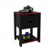Gaveteiro para Escritório Home Office Gamer ME4163 MDP Preto/Vermelho G69 - Gran Belo