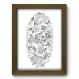 Quadro Decorativo - Floral - 039qdfm